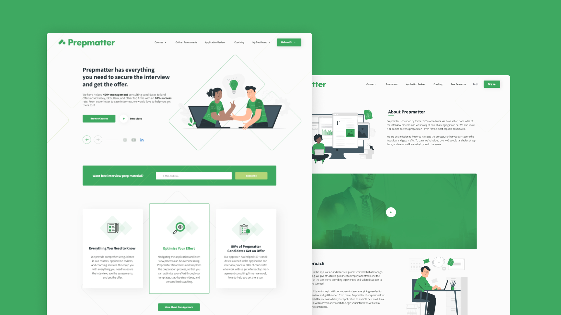 Prepmatter Web Sitesi